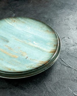 Luxury Ocean Agate Resin Coaster Set